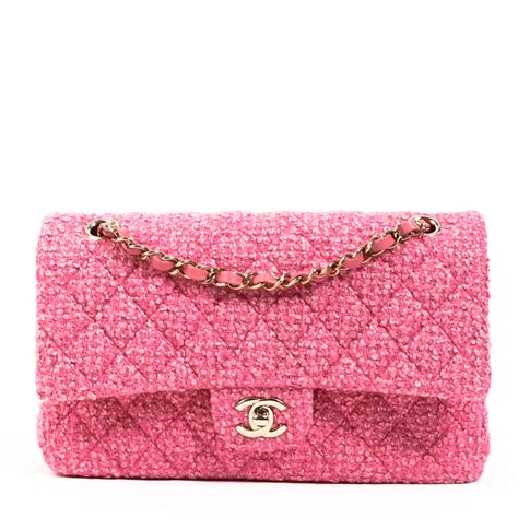 chanel classic flap tweed|best Chanel flap.